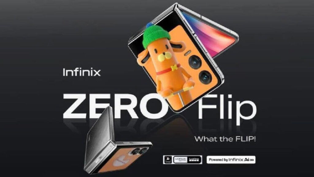 infinix zero flip foldable smart phone